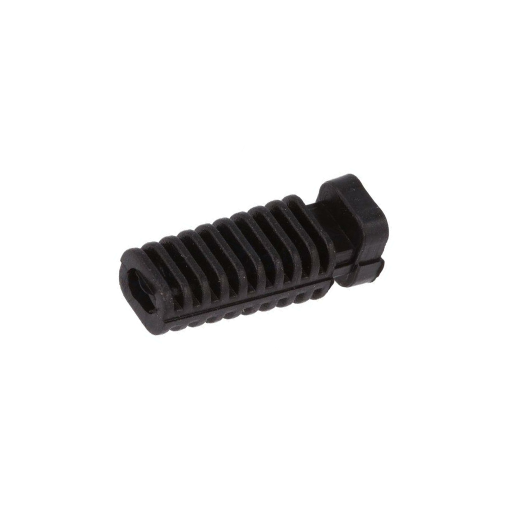 FIX&FASTEN Strain relief; elastomer; black; Panel