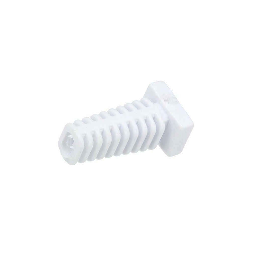 FIX&FASTEN Strain relief; elastomer; white; Panel