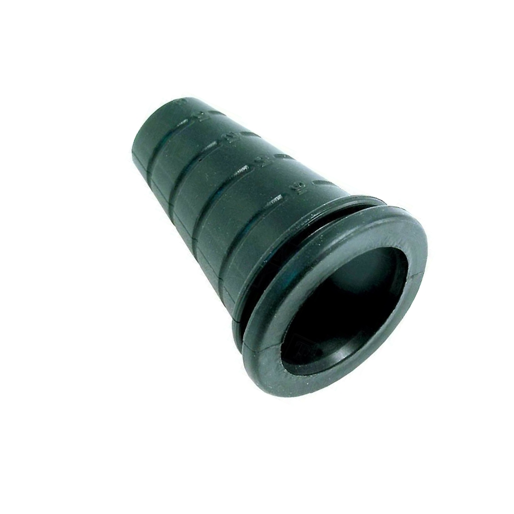ESSENTRA Strain relief; PVC; black; Panel