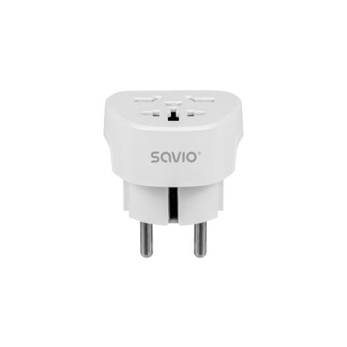 Strāvas adapteris SAVIO Travel adapter Global