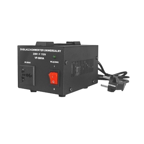 Strāvas pārveidotājs 220V--->110V, 110V-->220V (500VA) |