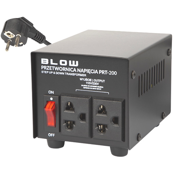 Strāvas pārveidotājs 220V---110V (200W)-PS4,Xbox One