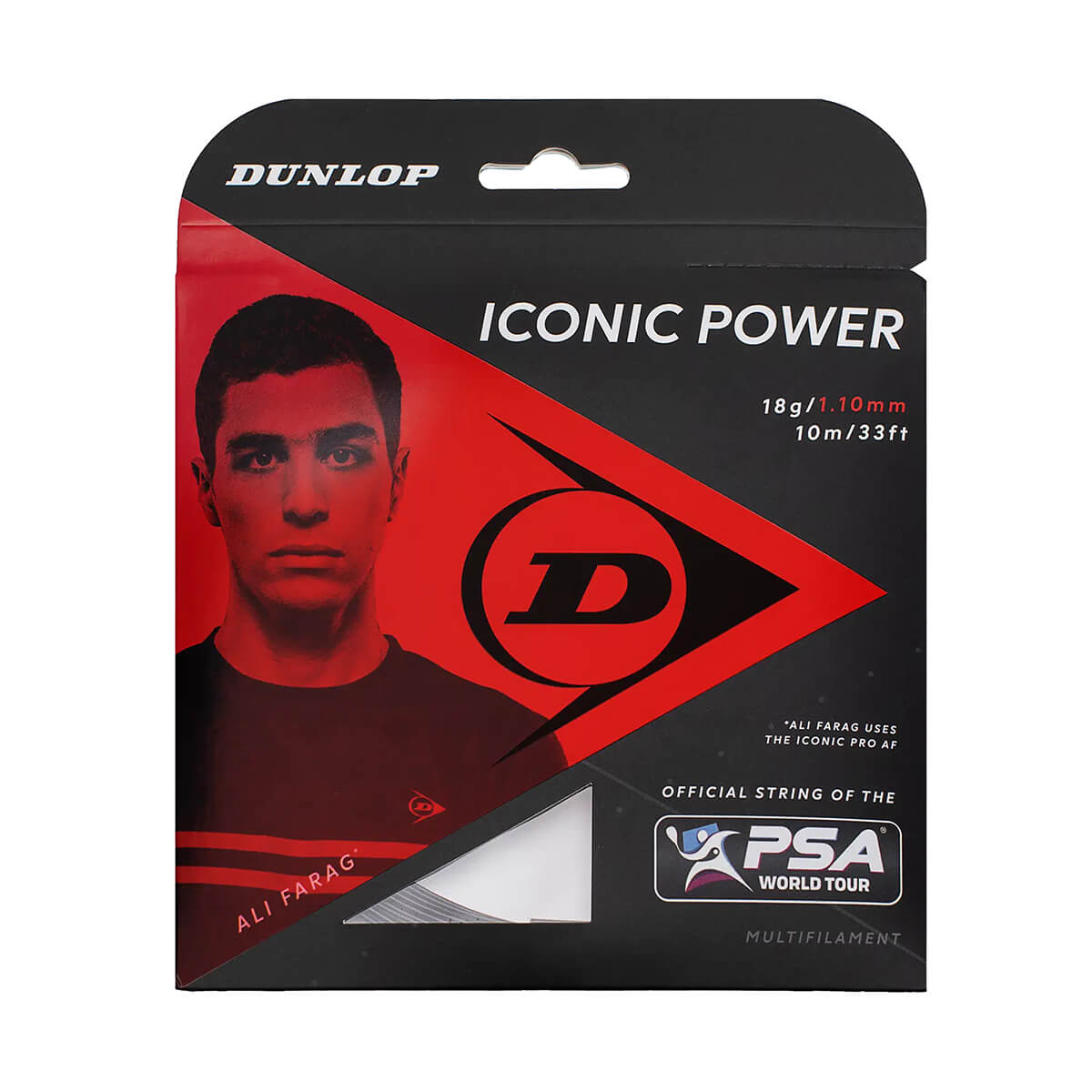 Strings for squash racket DUNLOP ICONIC