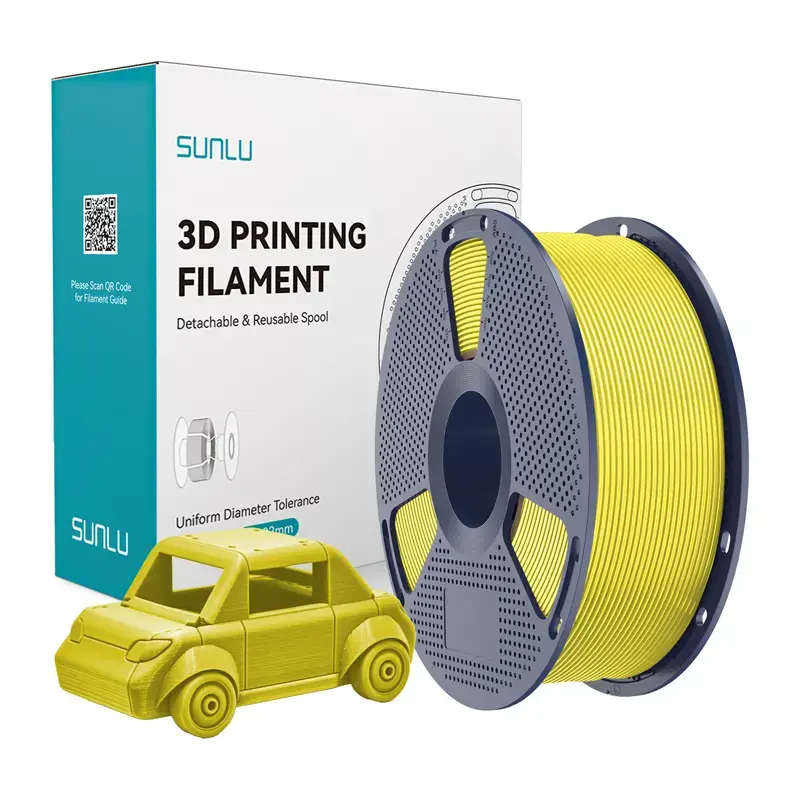 Sunlu PETG Filament (Yellow) | PETG