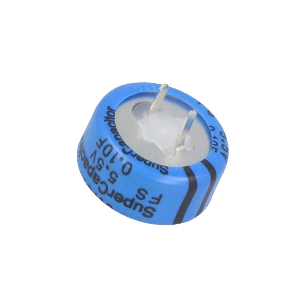 KEMET Supercapacitor; THT; 0.1F; 5