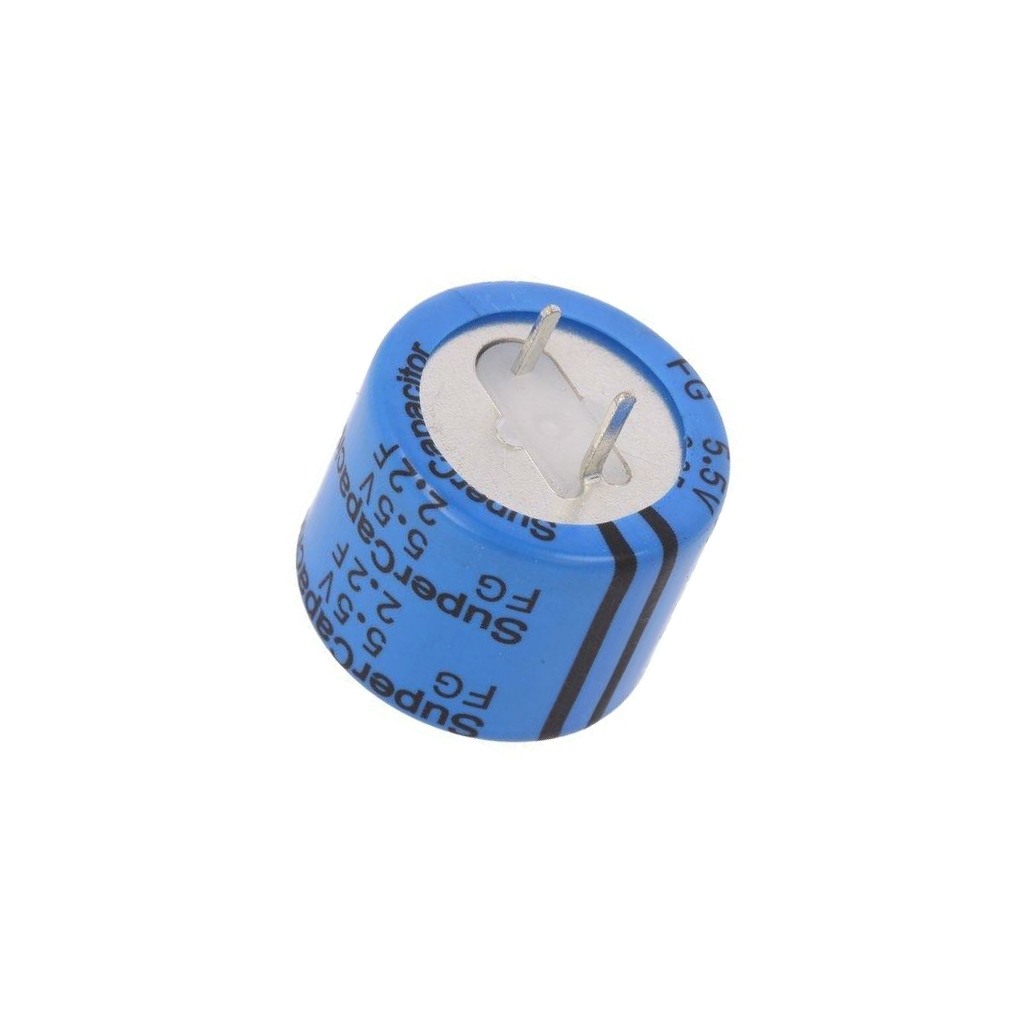 KEMET Supercapacitor; THT; 2.2F; 5