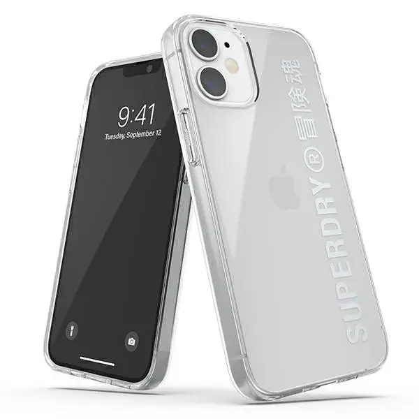 SuperDry Snap iPhone 12 mini Clear
