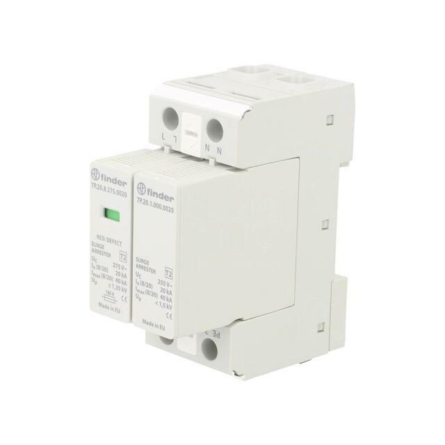 FINDER Surge arrester; Type 2; Poles: