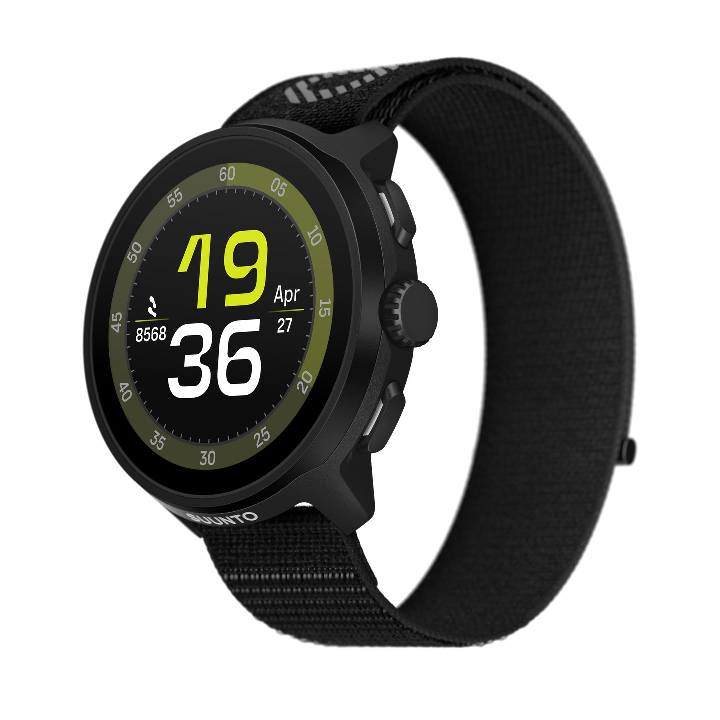 SUUNTO RUN ALL BLACK W/ TEXTILE
