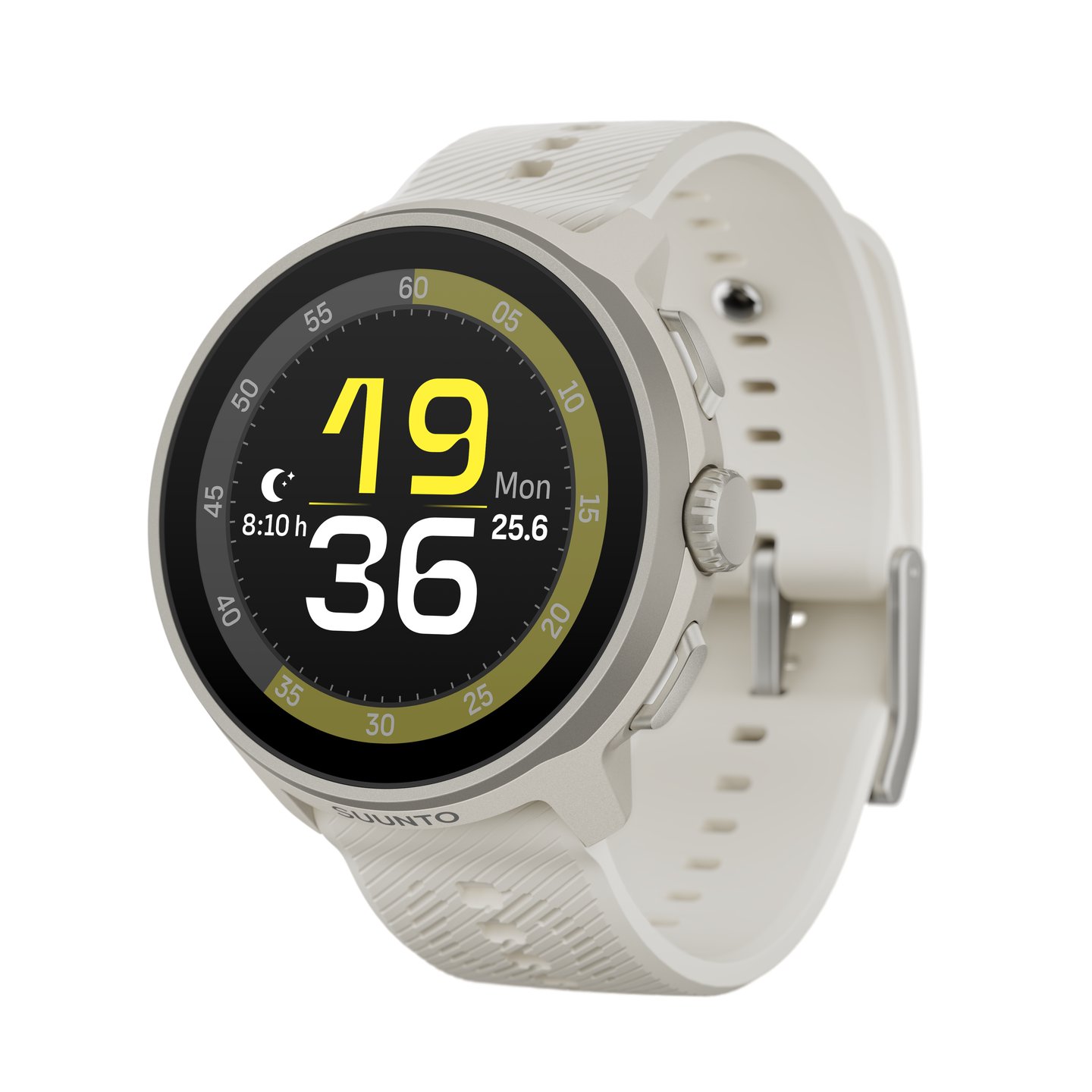 SUUNTO RUN FROST GRAY (SILICONE STRAP)