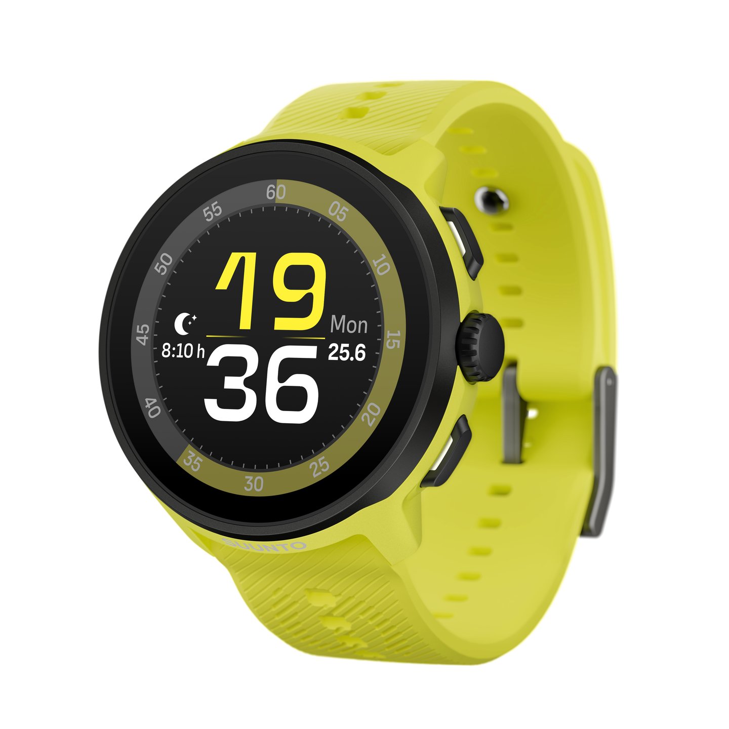 SUUNTO RUN LIME W/ SILICONE STRAP