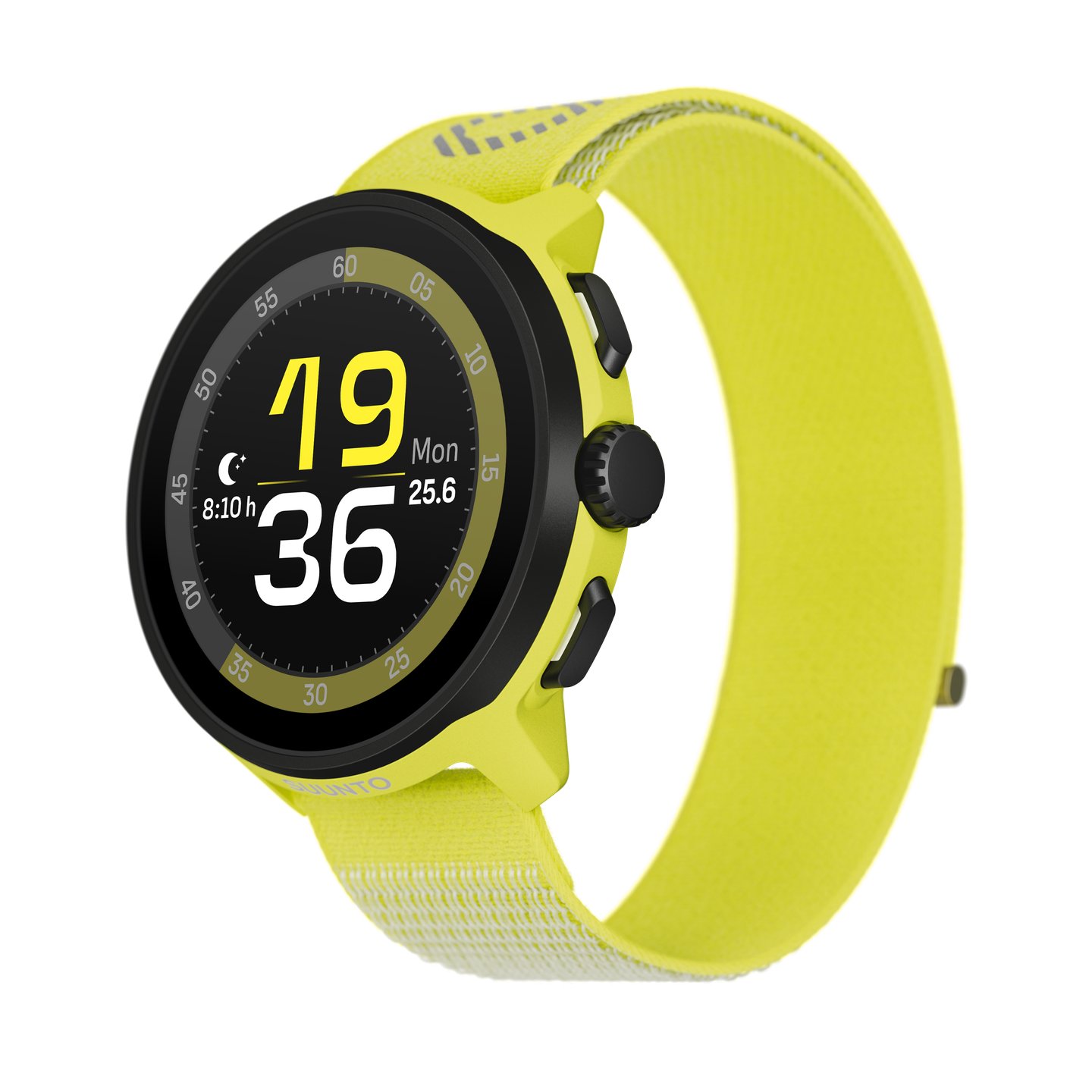 SUUNTO RUN LIME W/ TEXTILE STRAP