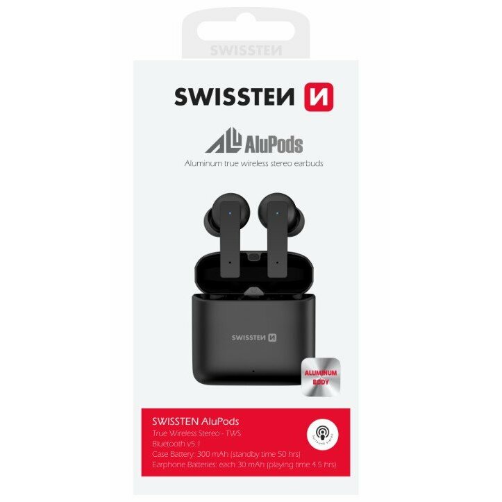 Swissten ALUPODS PRO TWS Bluetooth Stereo