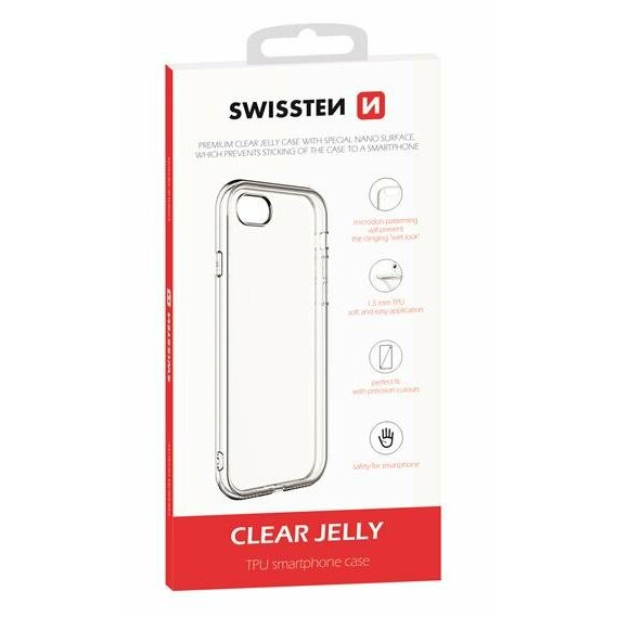 Swissten Clear Jelly Back Case 1