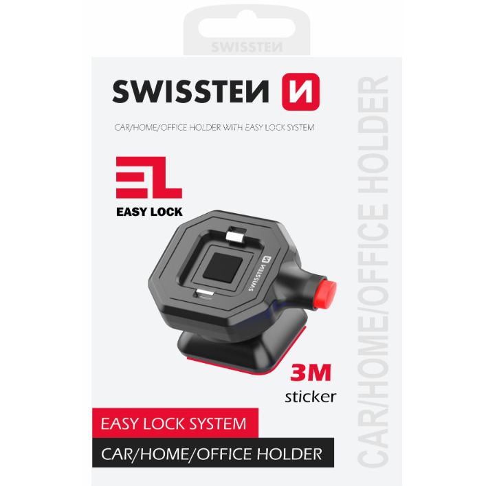 Swissten EASY LOCK Telefona Turētājs Mašīnai