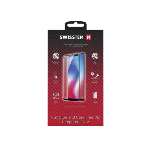 Swissten Full Face Color Frame Tempered