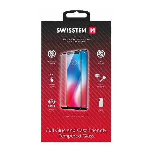 Swissten Full Face Tempered Glass Aizsargstikls