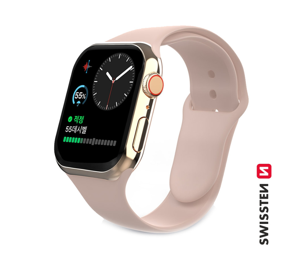 Swissten Silikona Siksniņa priekš Apple Watch