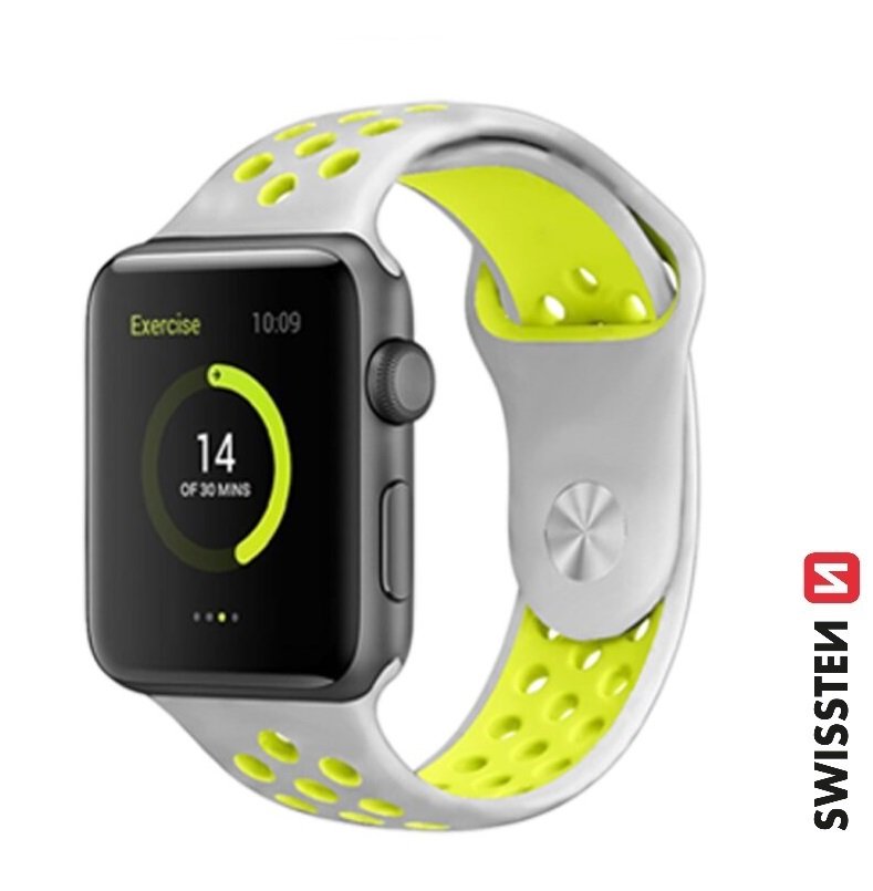 Swissten Sport Silikona Siksniņa priekš Apple