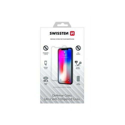 Swissten Tempered Glass Premium 9H Aizsargstikls