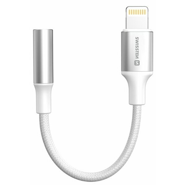 Swissten Textile Lightning uz 3.5mm