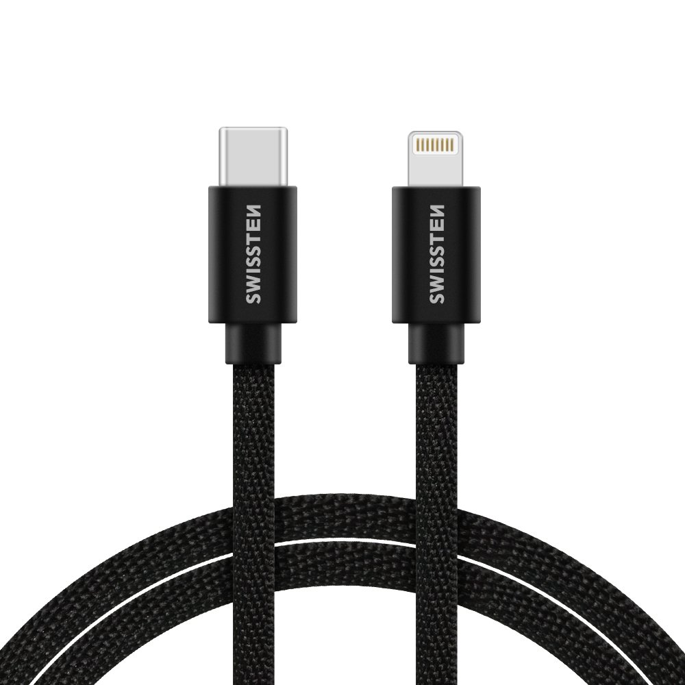Swissten Textile Universāls Quick Charge 3