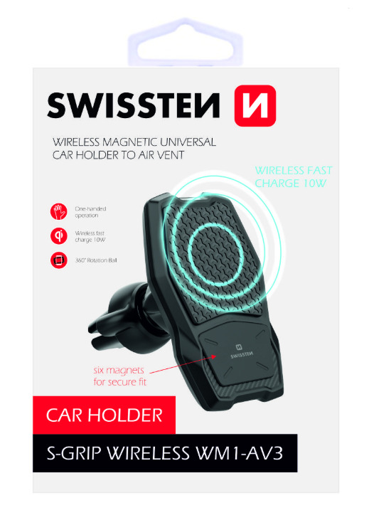 Swissten WM1-AV3 Air Vent Turētājs Gaisa
