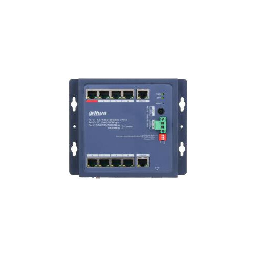DAHUA CHS4110-8ET-90-F Industrial Unmanaged PoE+ Switch
