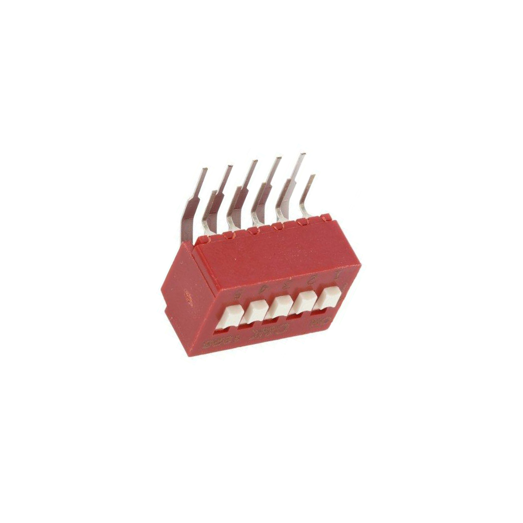 C&K Switch: DIP-SWITCH; Poles number: 5