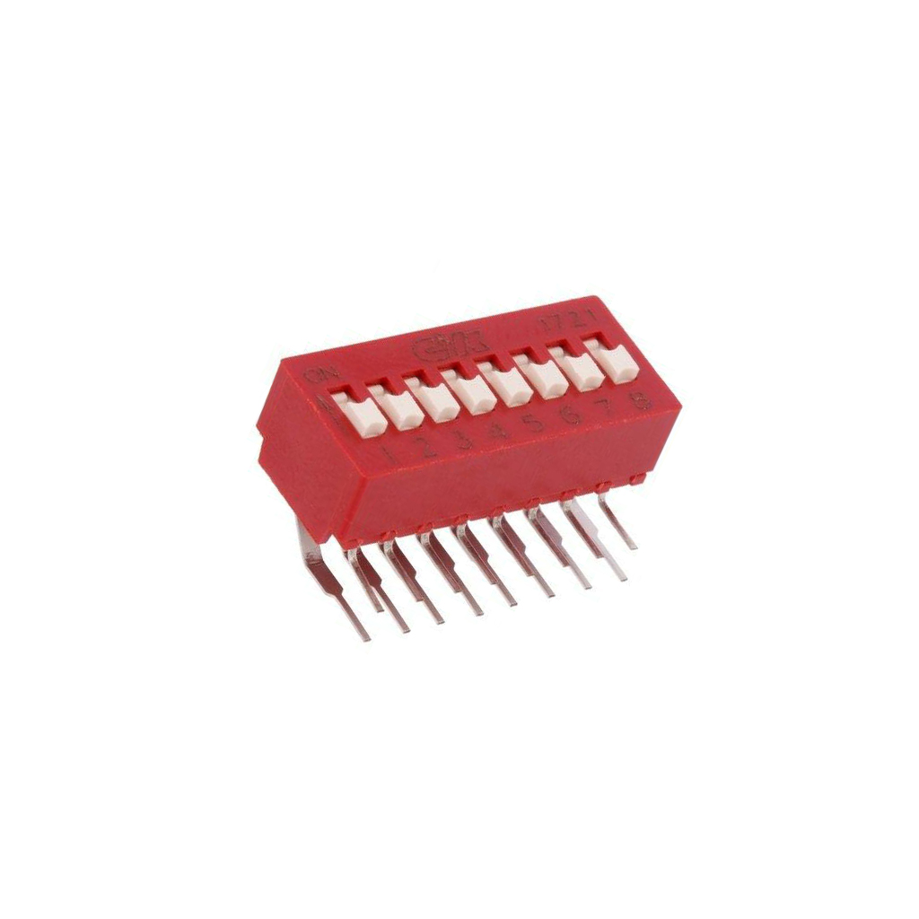C&K Switch: DIP-SWITCH; Poles number: 8