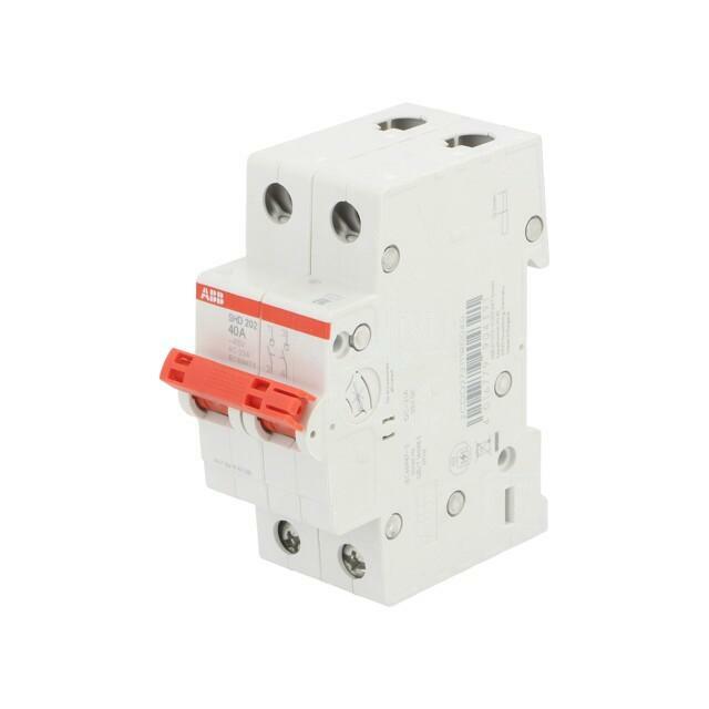 ABB Switch-disconnector; Poles: 2; for DIN