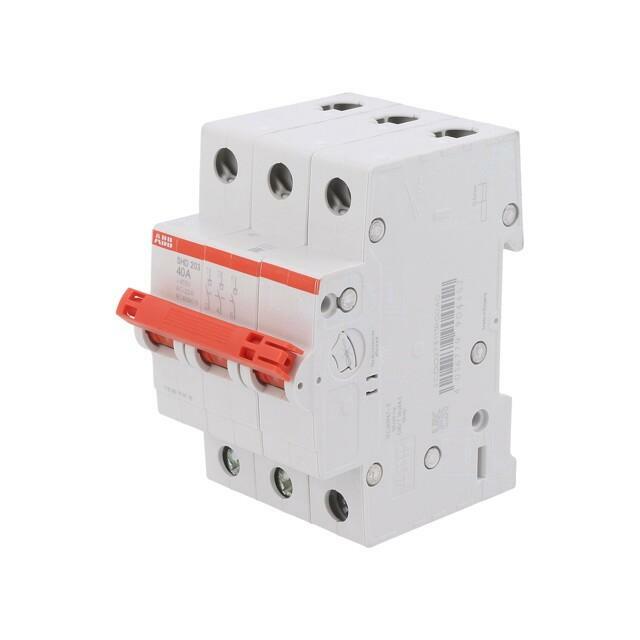 ABB Switch-disconnector; Poles: 3; for DIN