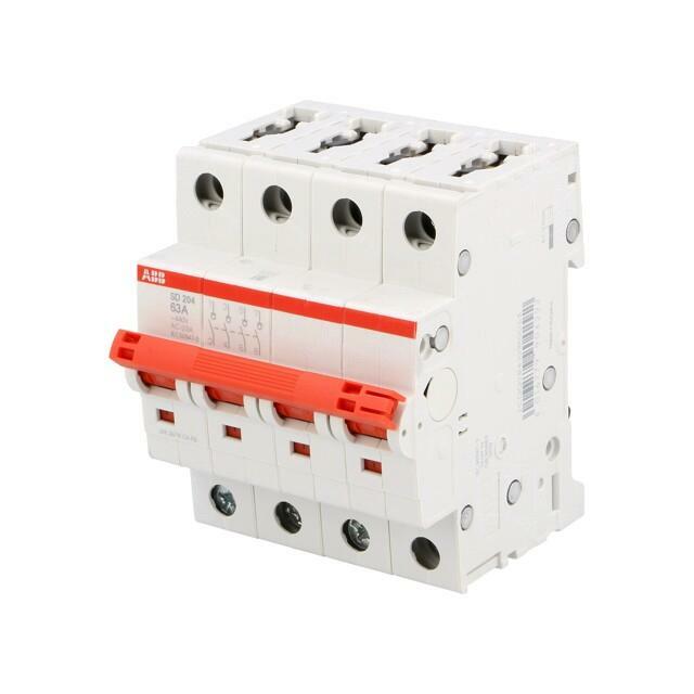 ABB Switch-disconnector; Poles: 4; for DIN