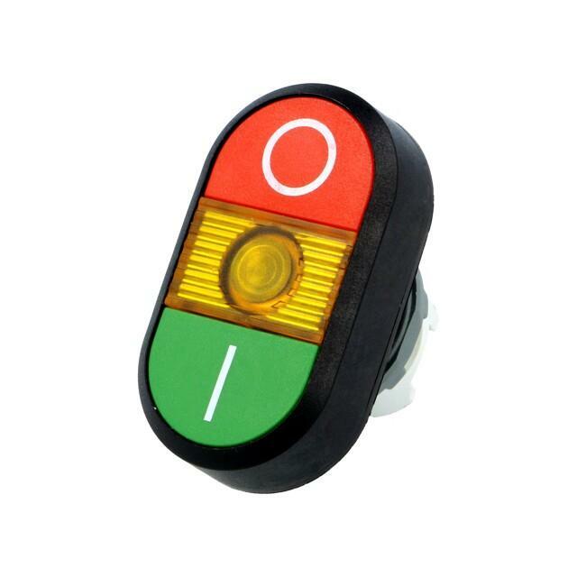 ABB Switch: double; 22mm; Stabl.pos: