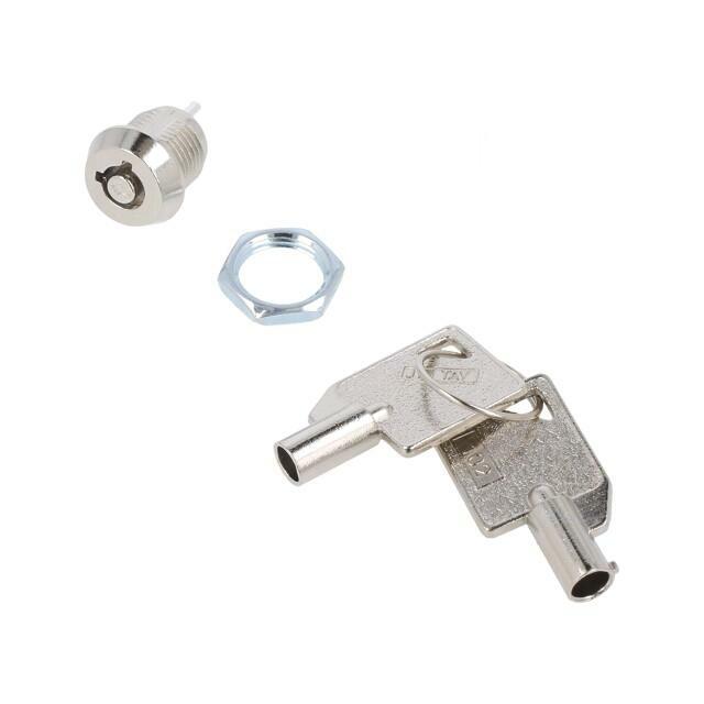 E-SWITCH Switch: key switch; Stabl.pos: