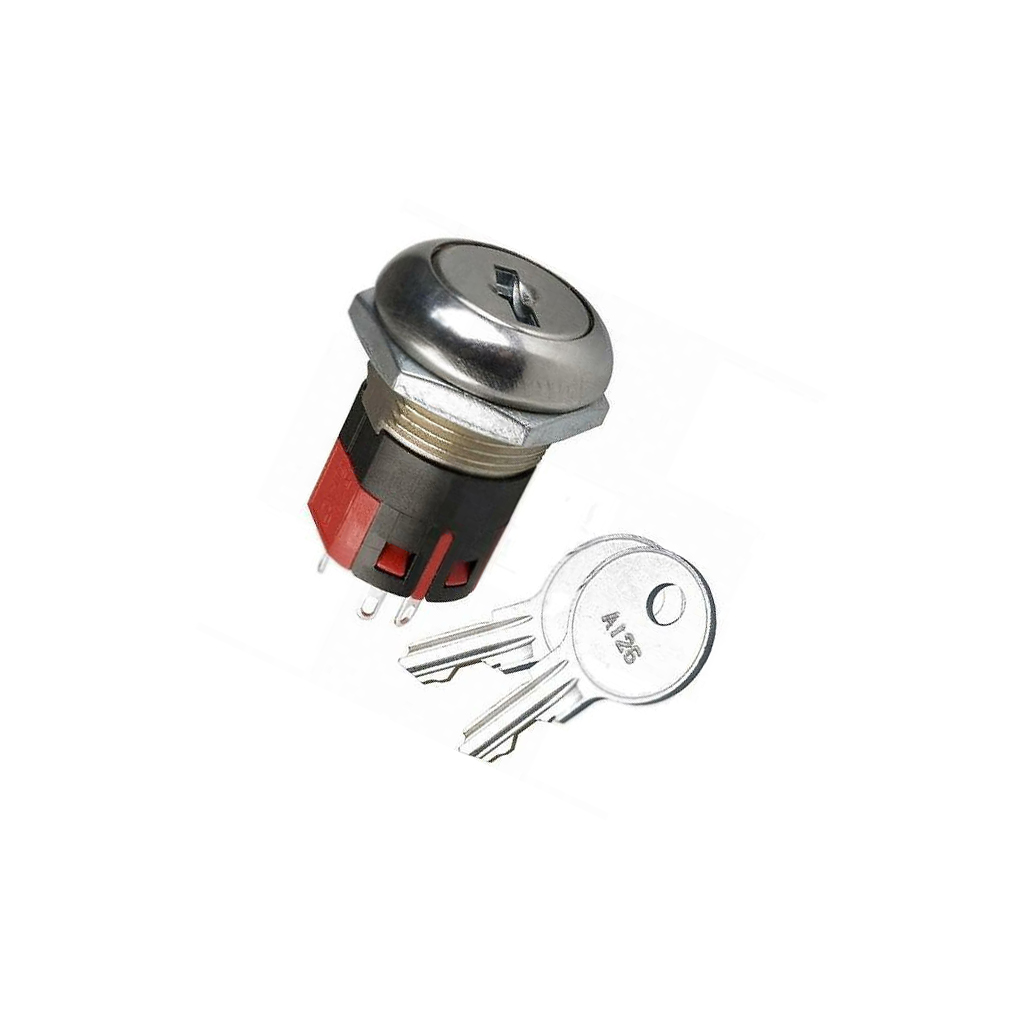 C&K Switch: key switch; Stabl.pos: