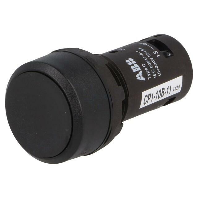 ABB Switch: push-button; 22mm; Stabl.pos: