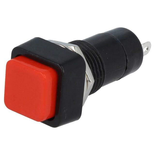 Switch: push-button; Pos: 2; SPST-NO; 3A/125VAC