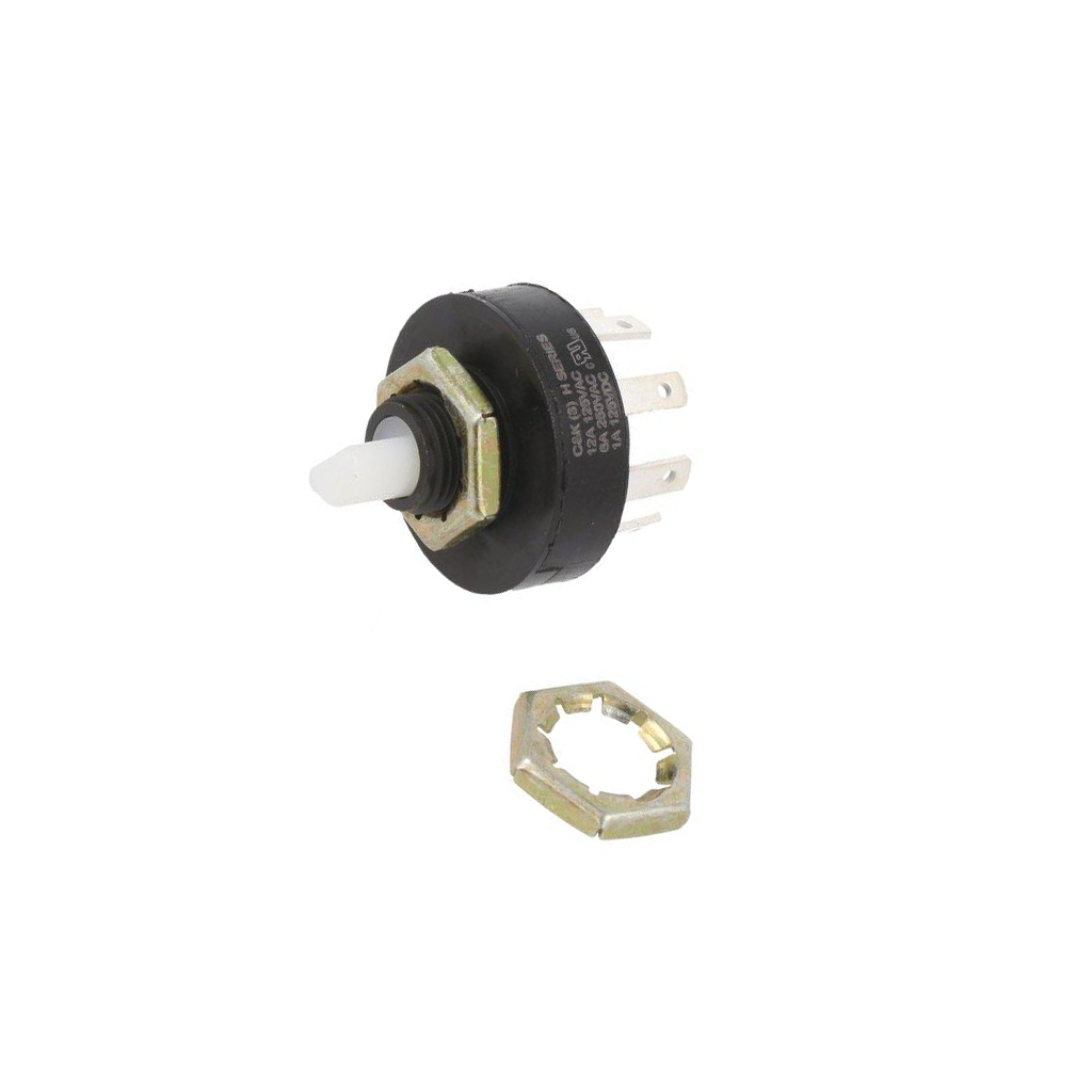 C&K Switch: rotary; Pos: 3; DP3T