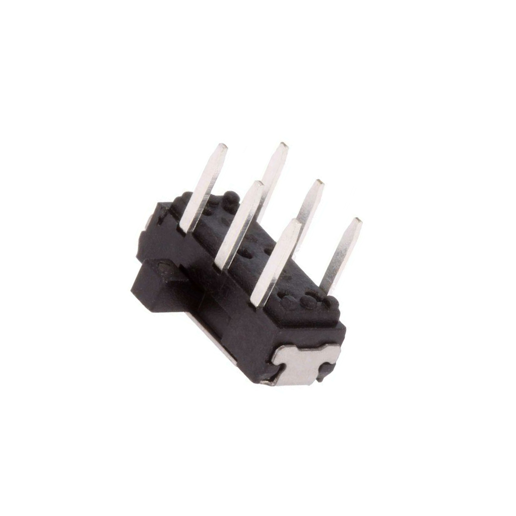 C&K Switch: slide; Pos: 2; DPDT