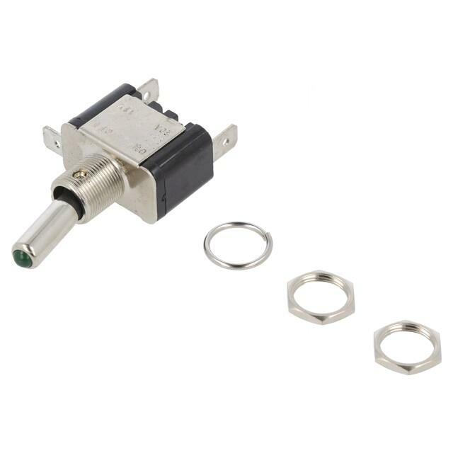 C&K Switch: toggle; Pos: 2; SPST