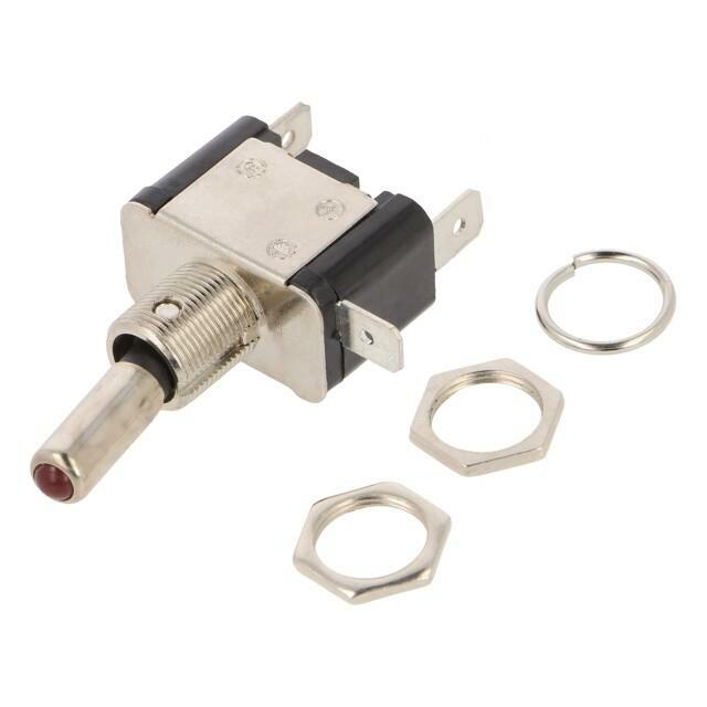 C&K Switch: toggle; Pos: 2; SPST