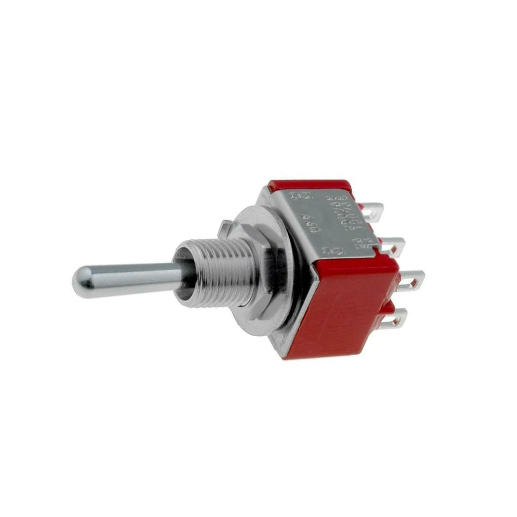 C&K Switch: toggle; Pos: 3; DP3T