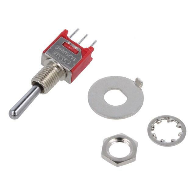 E-SWITCH Switch: toggle; Pos: 3; SP3T