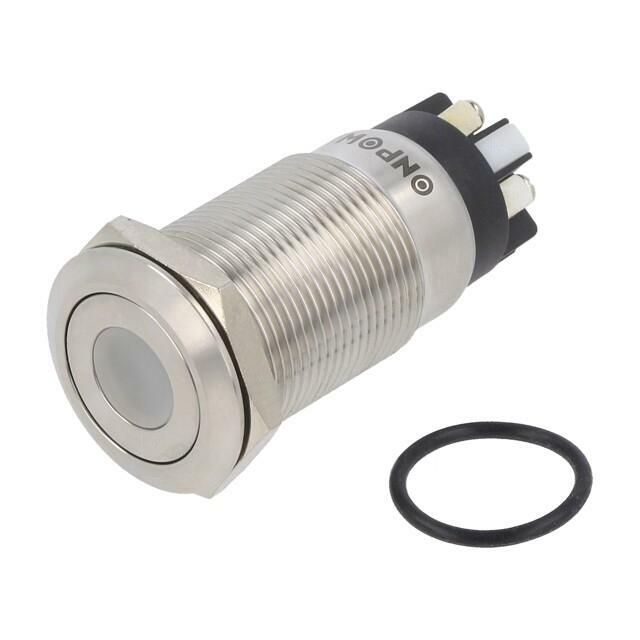 ONPOW Switch: vandal resistant; Pos: 2