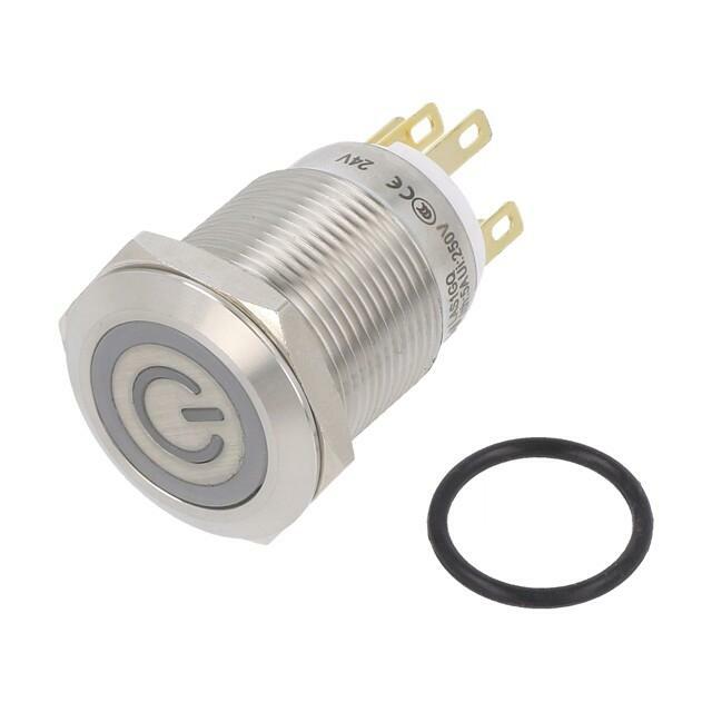 ONPOW Switch: vandal resistant; Pos: 2