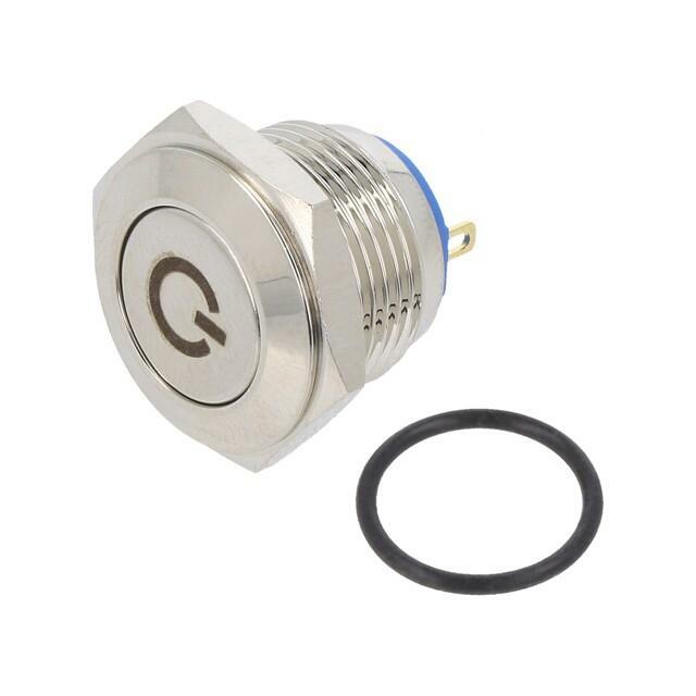 E-SWITCH Switch: vandal resistant; Pos: 2