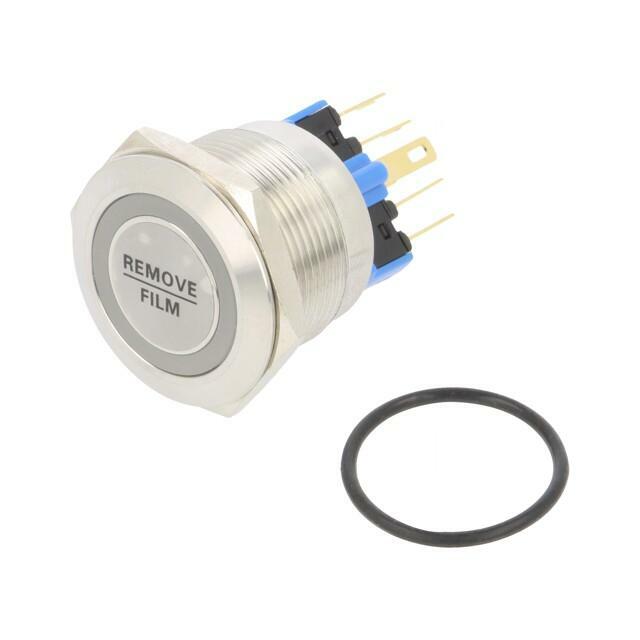 E-SWITCH Switch: vandal resistant; Pos: 2
