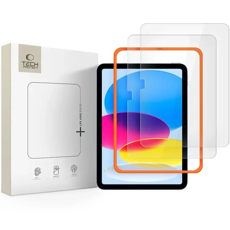 SZKŁO HARTOWANE TECH-PROTECT EASY SET+ 2-PACK