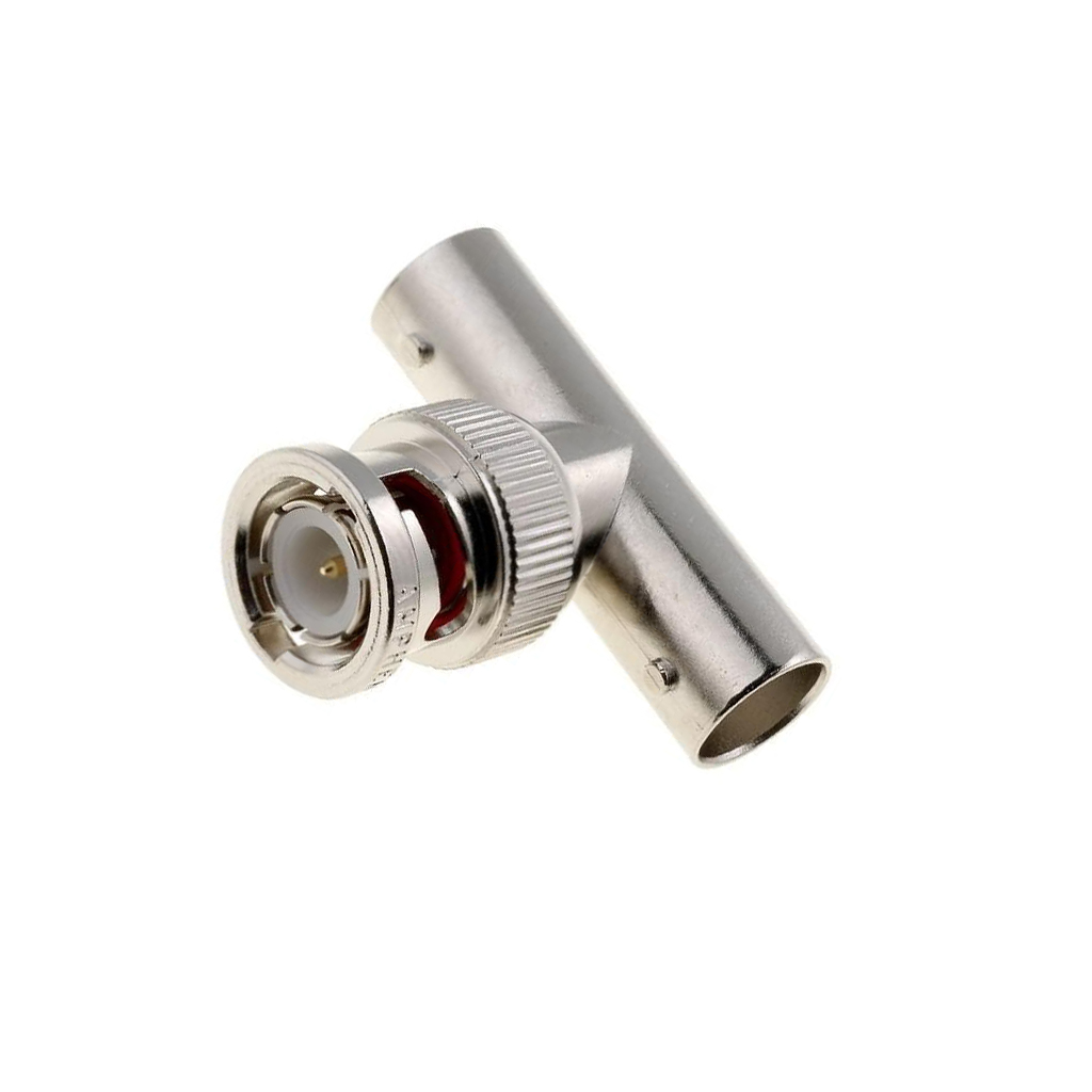 AMPHENOL RF T adapter; BNC socket